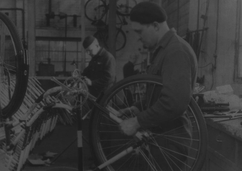 Bicycle producing