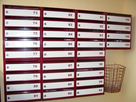 Sectional mailboxes PB